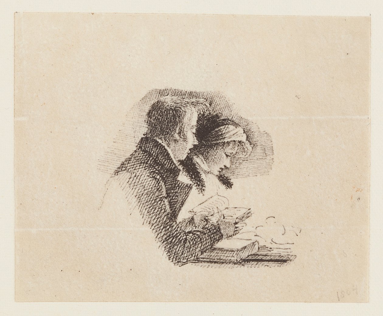 Charles og Sophia Lloyd, 1804 av John Harden