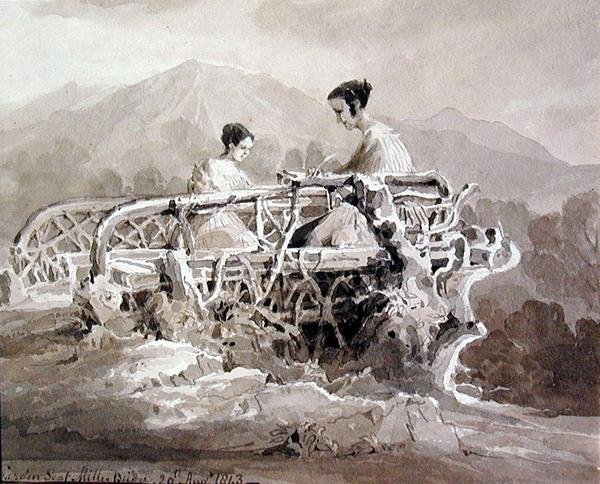 Garden Seat, Miller Bridge av John Harden