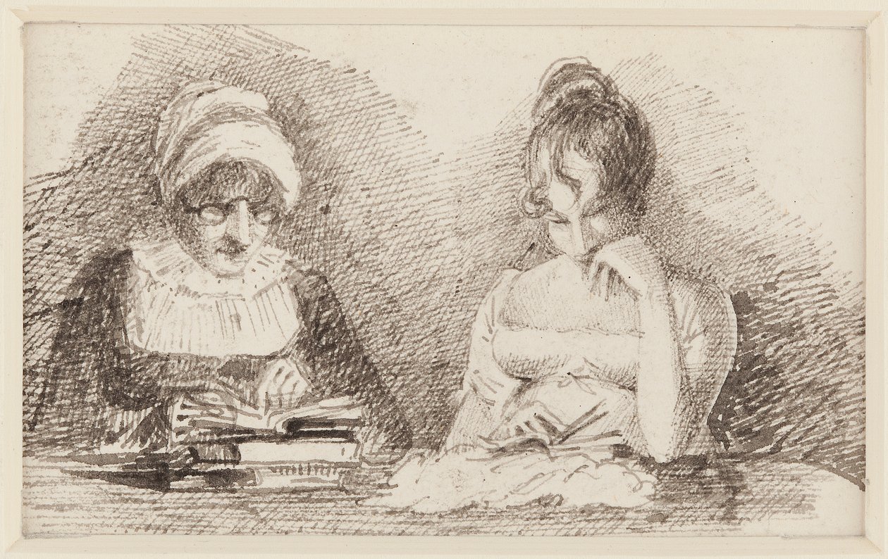 Jessy og fru H, 1806 av John Harden