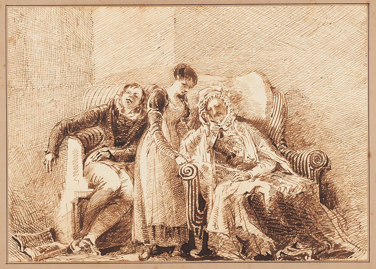 Sykdom, 1830 av John Harden