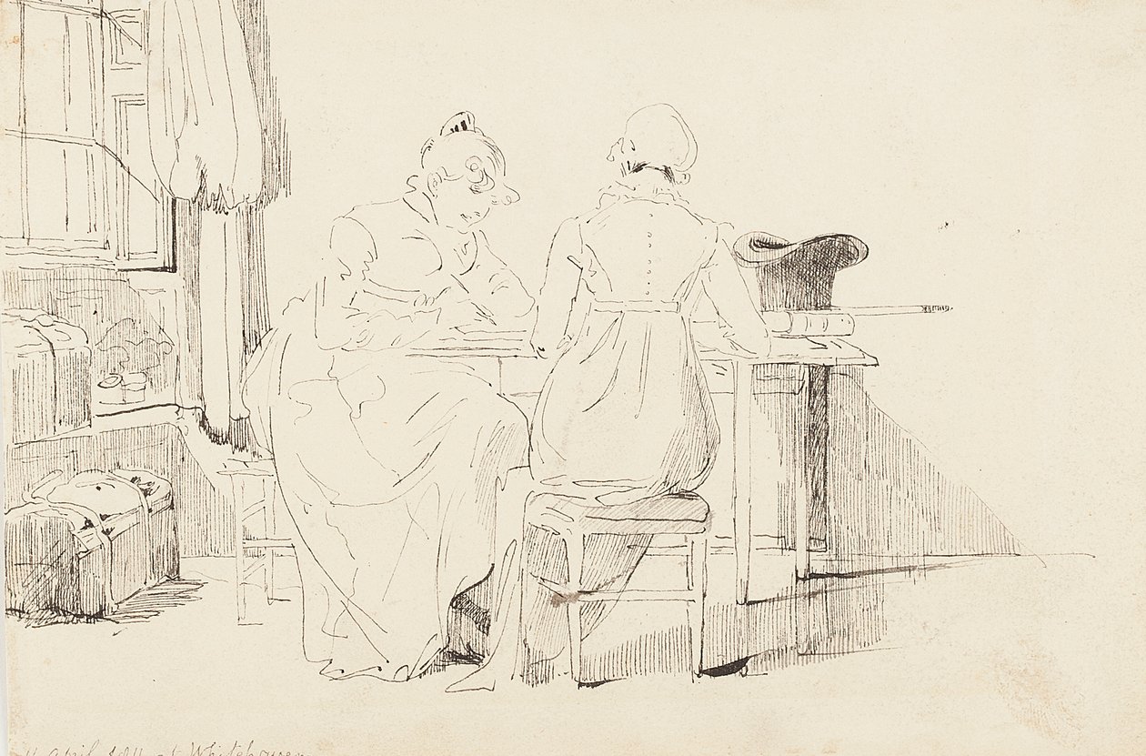 Venter på Whitehaven, 1811 av John Harden