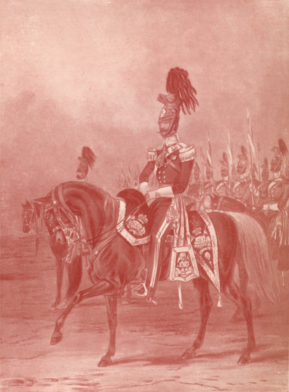 Offiser, Bombay Lancers, c1820-1870, 1909 av John Harris Junior