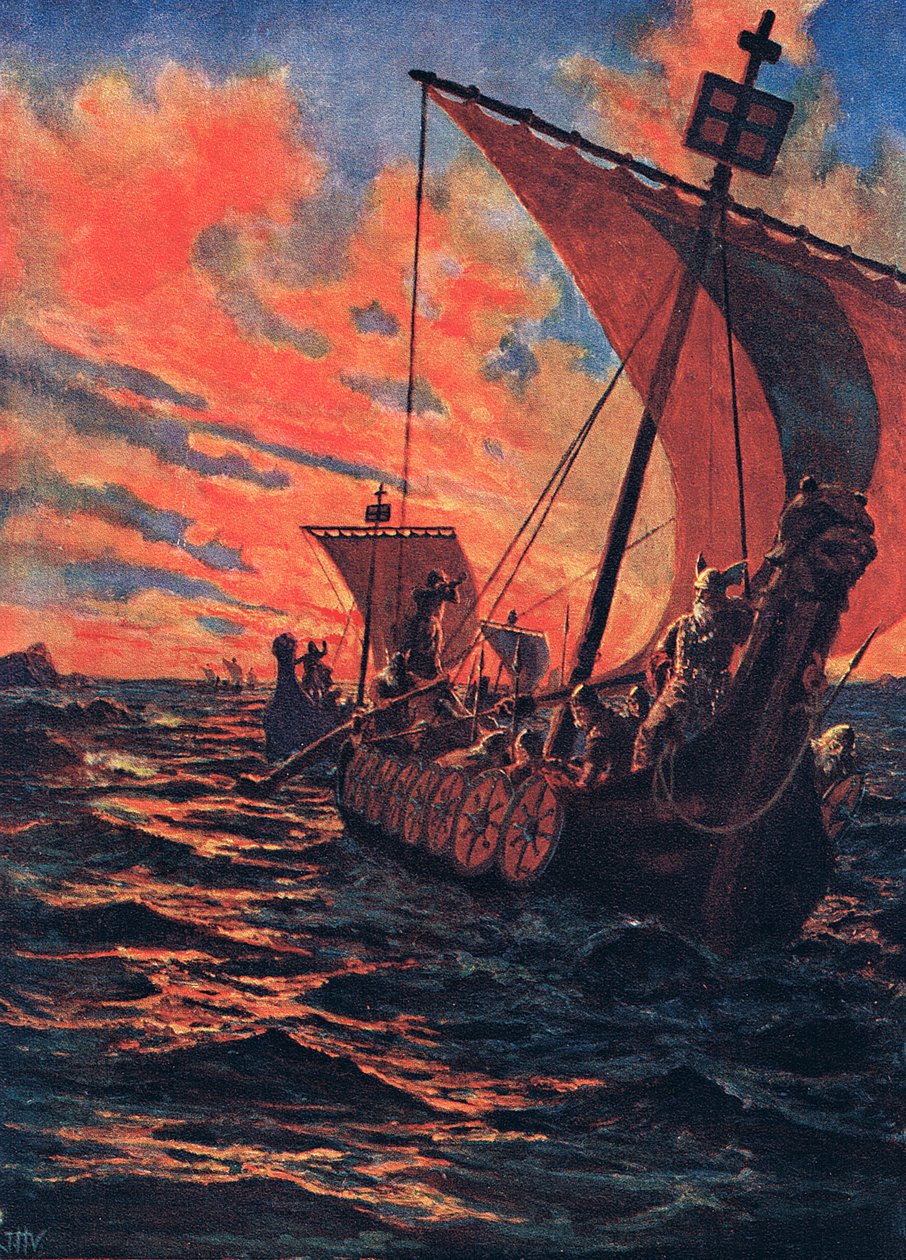 The Return of the Vikings, illustrasjon fra 