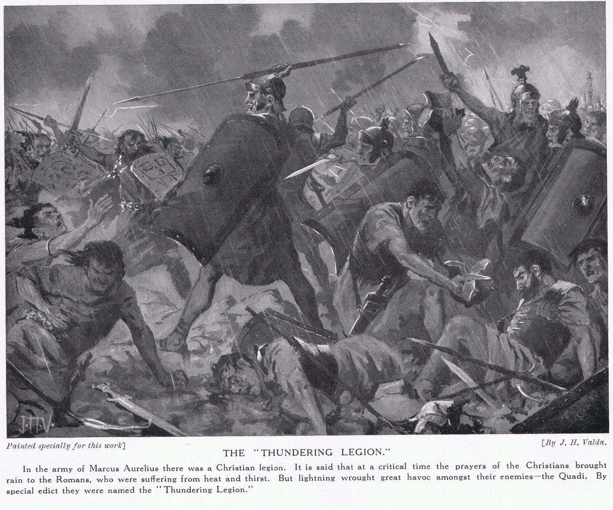"The Thundering Legion" av John Harris Valda