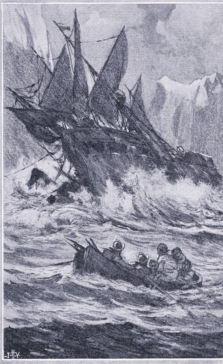 Vittoria fullførte den første turen rundt om i verden i september 1522, Newnes Pictorial Knowledge utgitt av Newnes, ca. 1950-tallet av John Harris Valda