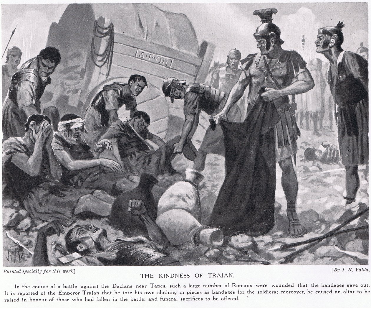 Trajans godhet av John Harris Valda