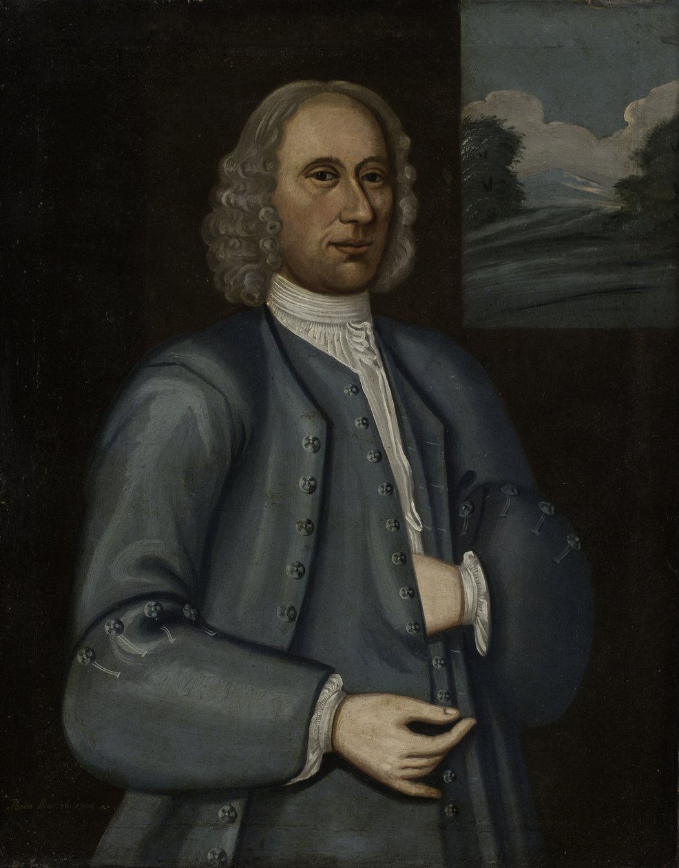 Kolonial Jacobus Van Slyke, 1735 av John Heaton