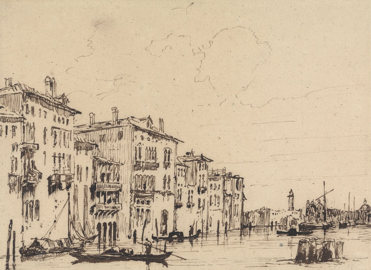Venetiansk scene av John Henderson