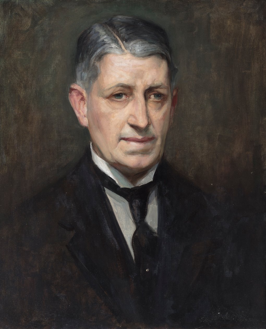 Portrett av Frederick L. M. Griggs, ca. 1934 (olje på lerret) av John Henry Amshewitz