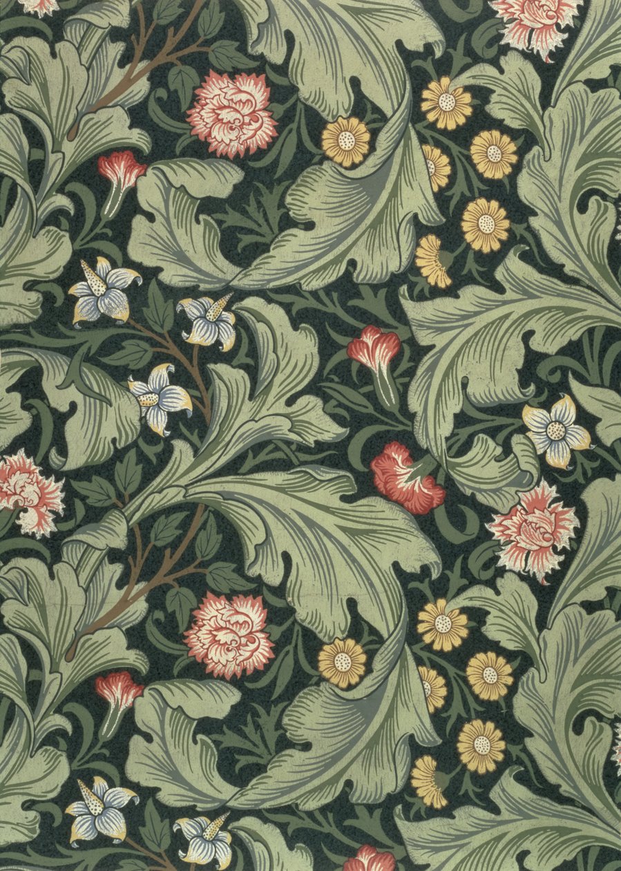 Leicester tapet, designet av John Henry Dearle (1860-1932) for Morris and Company, 1911 av John Henry Dearle