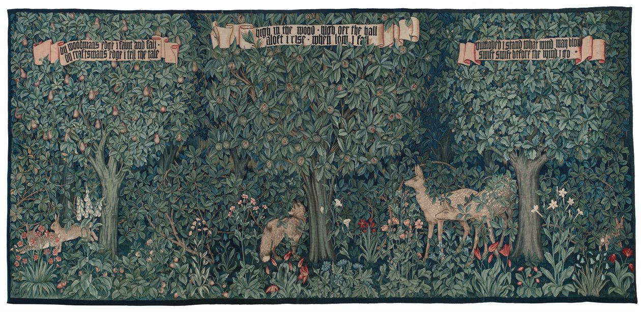 Billedteppe- Grønt av John Henry Dearle