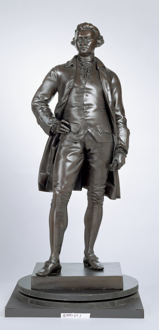 Edmund Burke (1729-97) 1865 (bronse) av John Henry Foley