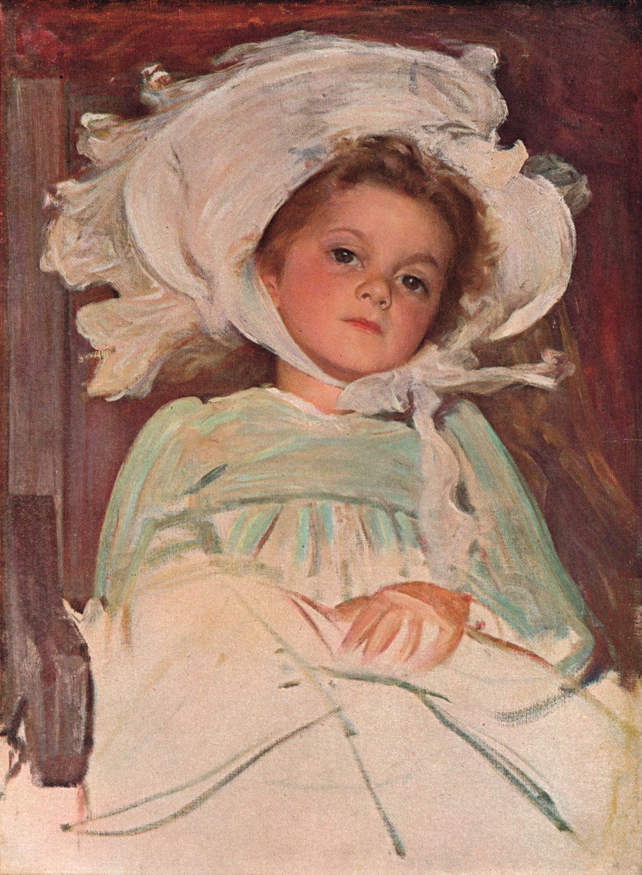 Portrettstudie, c1906 av John Henry Frederick Bacon