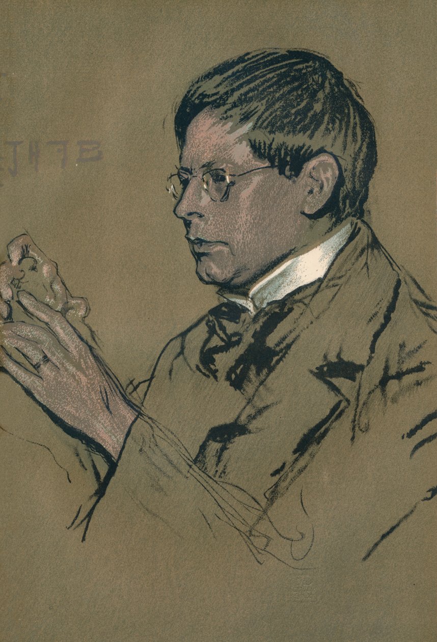 Sir George James Frampton 1860-1928, britisk billedhugger, c1901 av John Henry Frederick Bacon
