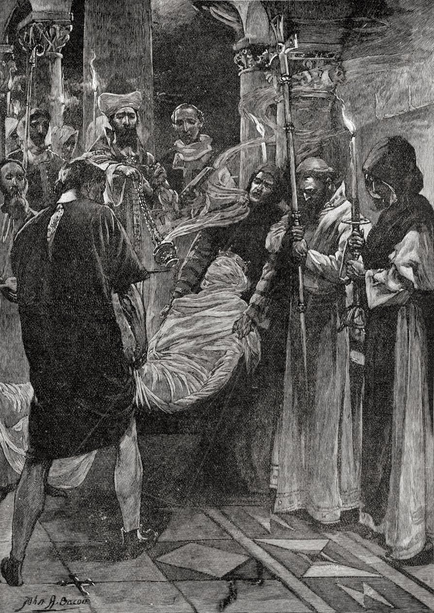 The Burial of King Ethelbert of Kent, fra boken 