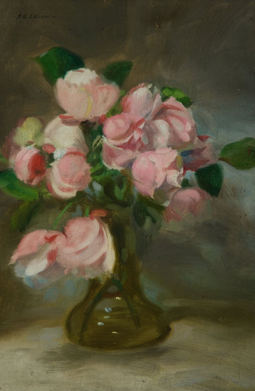 Stilleben med en vase med blomster av John Henry Lorimer