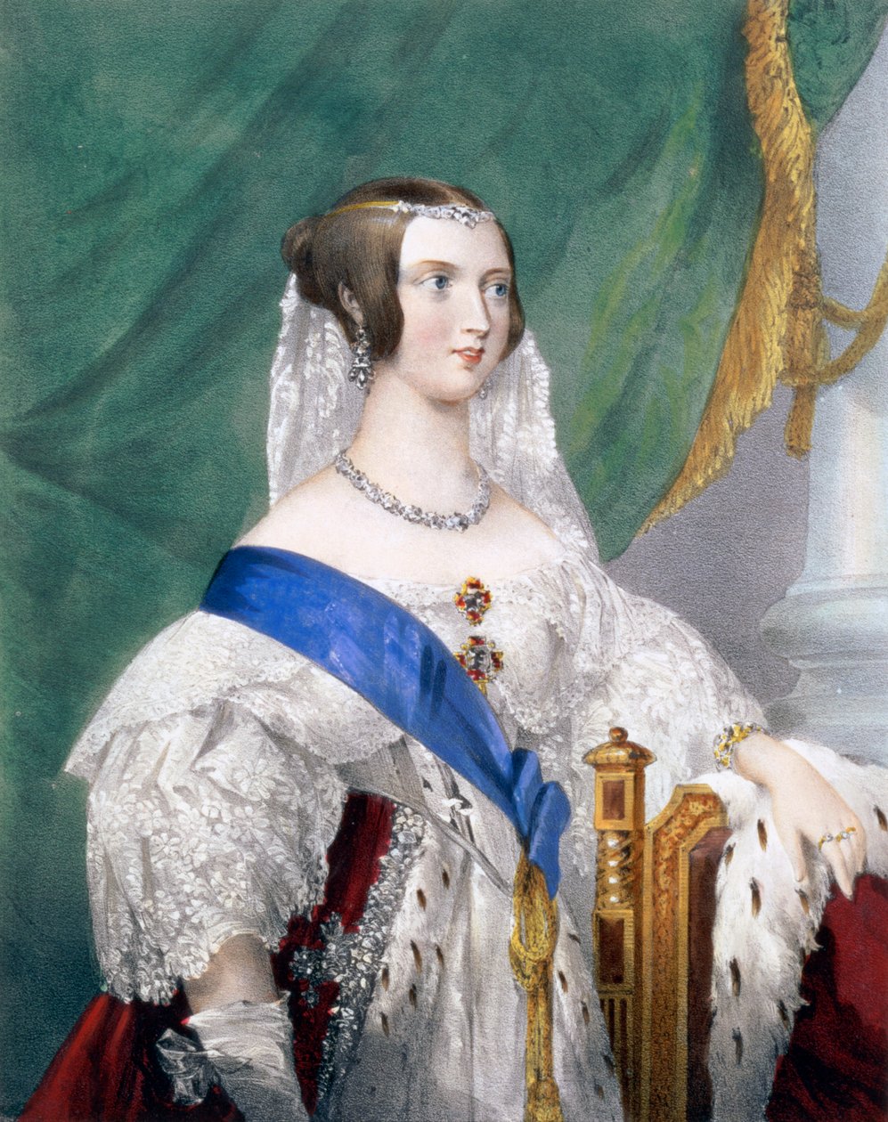 Dronning Victoria, 1800-tallet. av John Henry Lynch