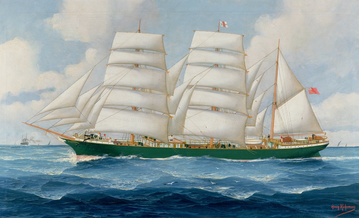 Barque Kilmeny av John Henry Mohrmann