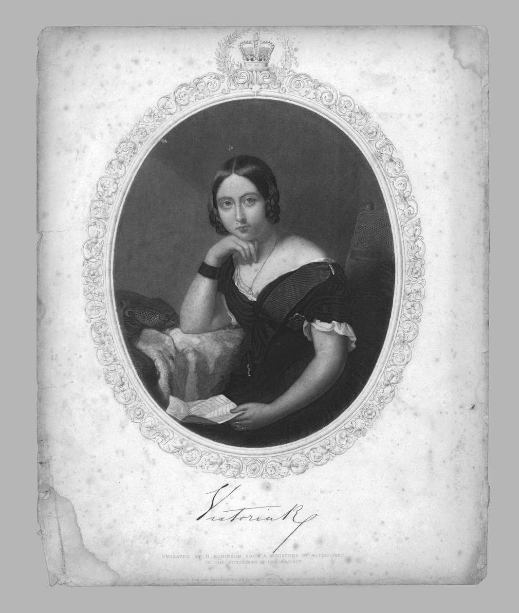 Victoria, c1847. av John Henry Robinson