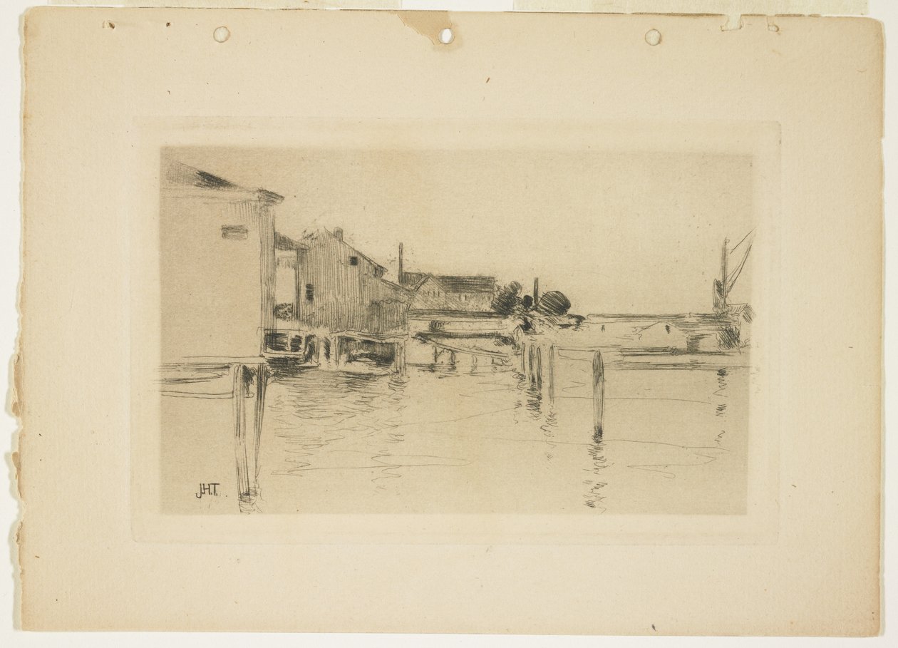 Bridgeport, 1888-1889 av John Henry Twachtman