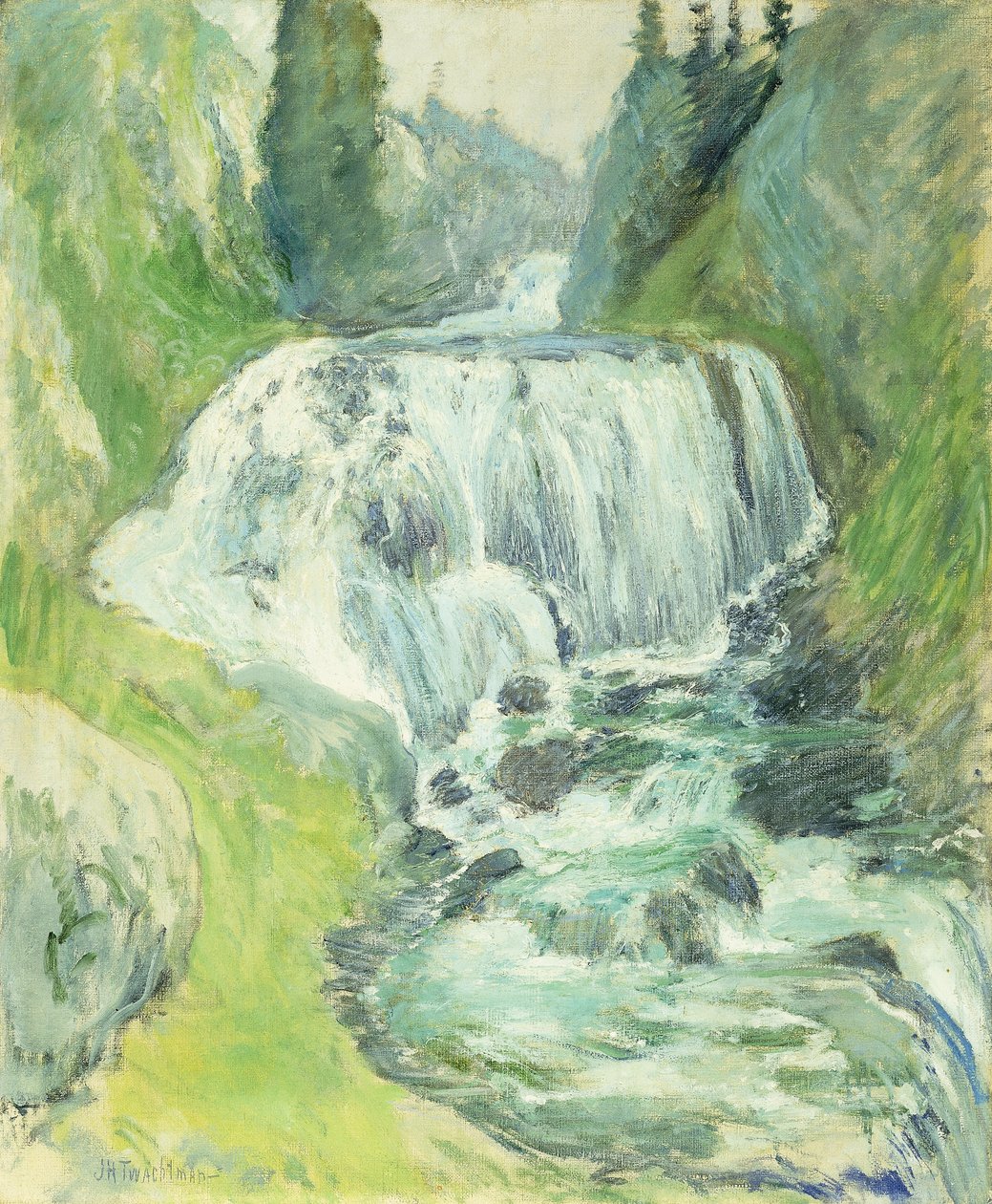 Kaskader, av John Henry Twachtman