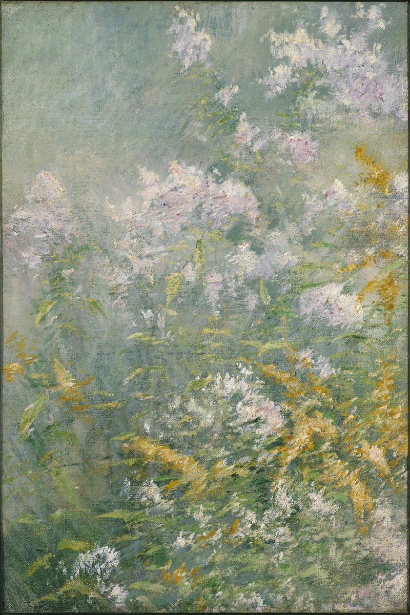 Meadow Flowers (Golden Rod and Wild Aster), ca. 1892 (olje på lerret) av John Henry Twachtman