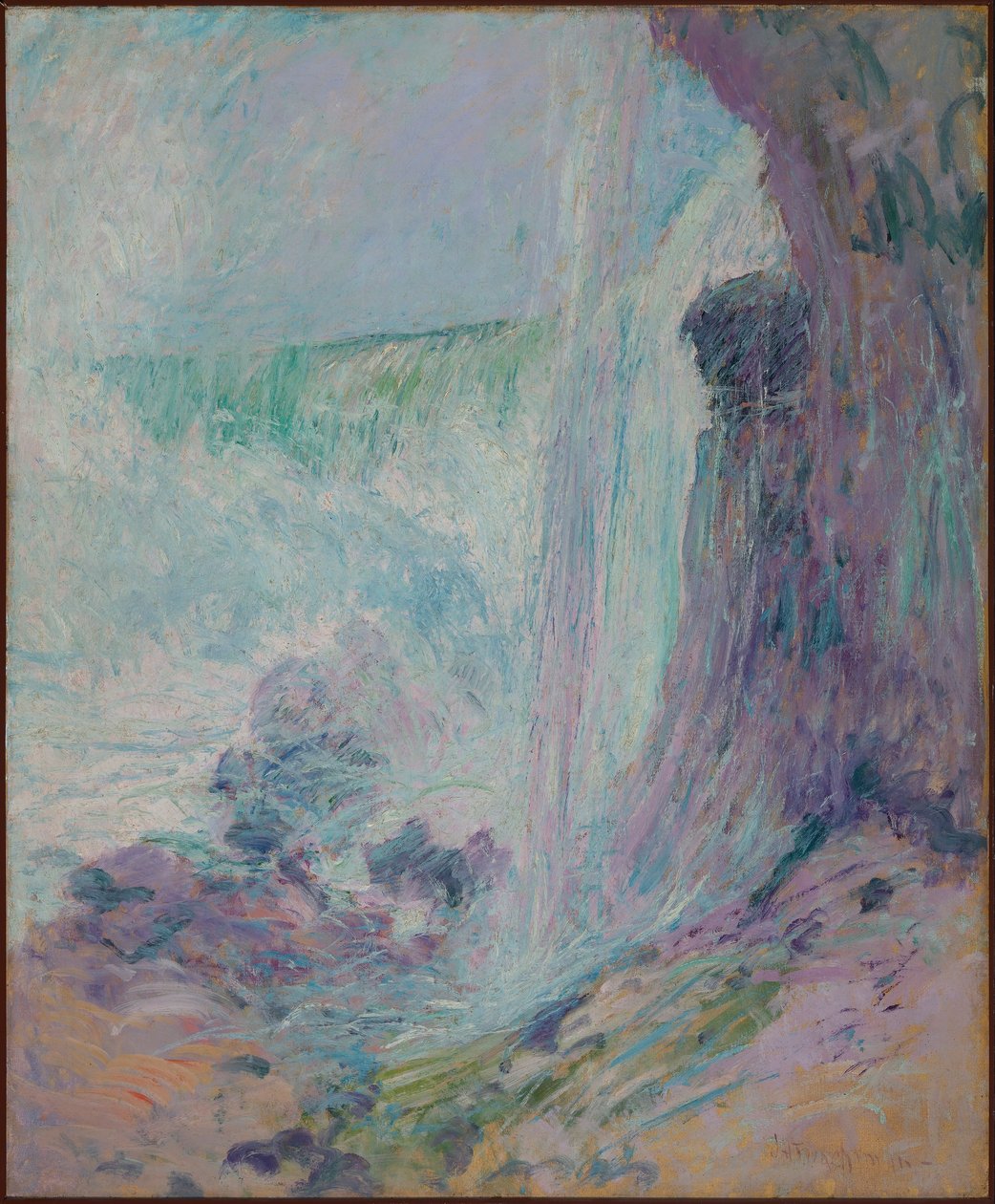 Niagarafallene av John Henry Twachtman
