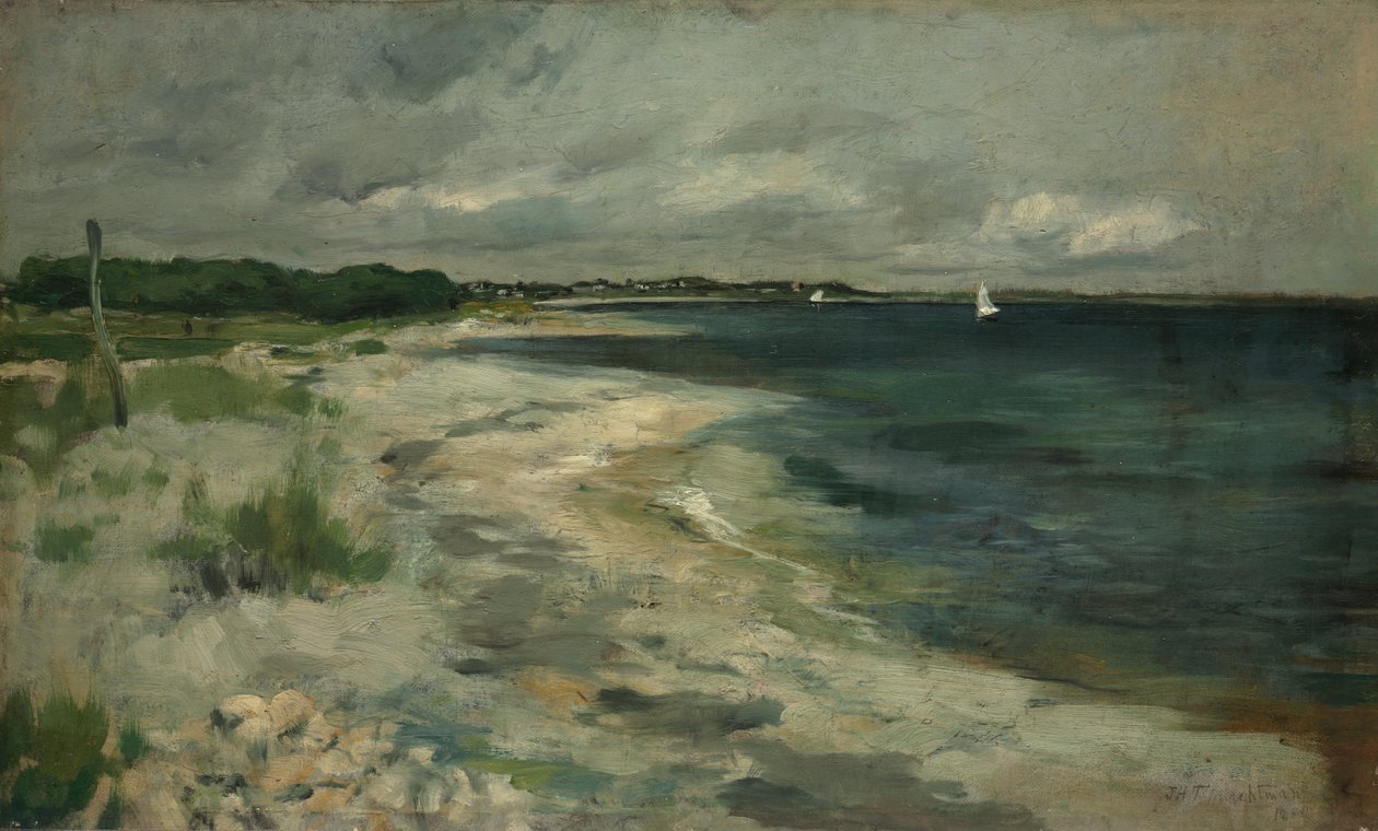 Stormskyer, 1880. av John Henry Twachtman