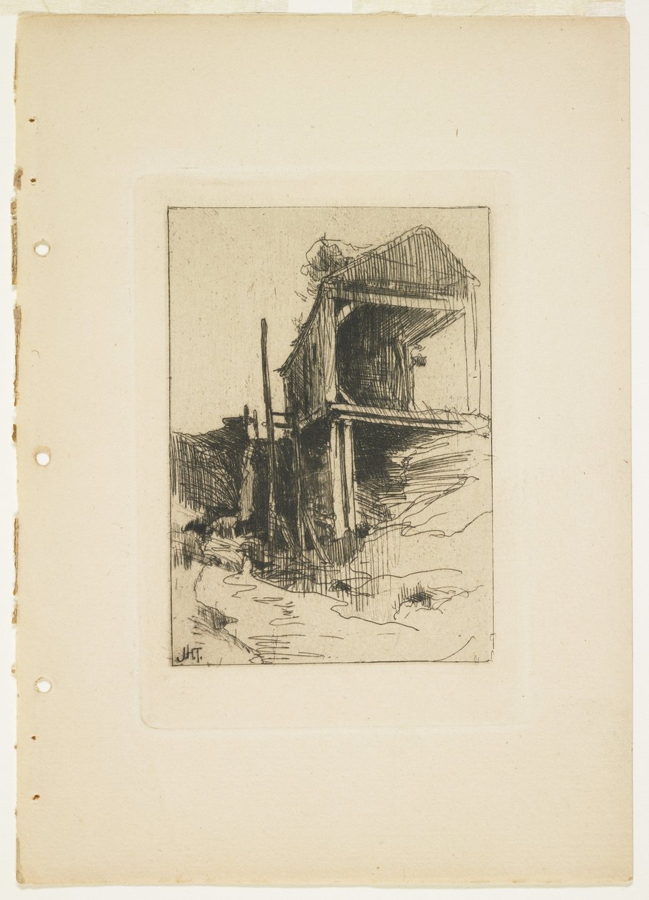 The Abandoned Mill, 1888-1889 av John Henry Twachtman