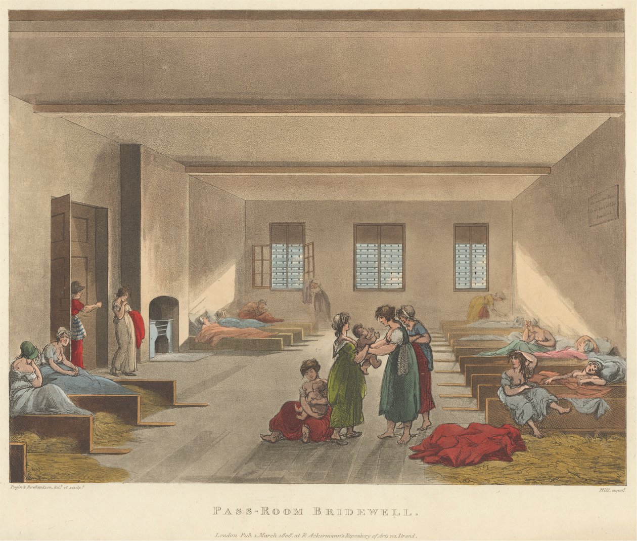 Pass-Room Bridewell av John Hill