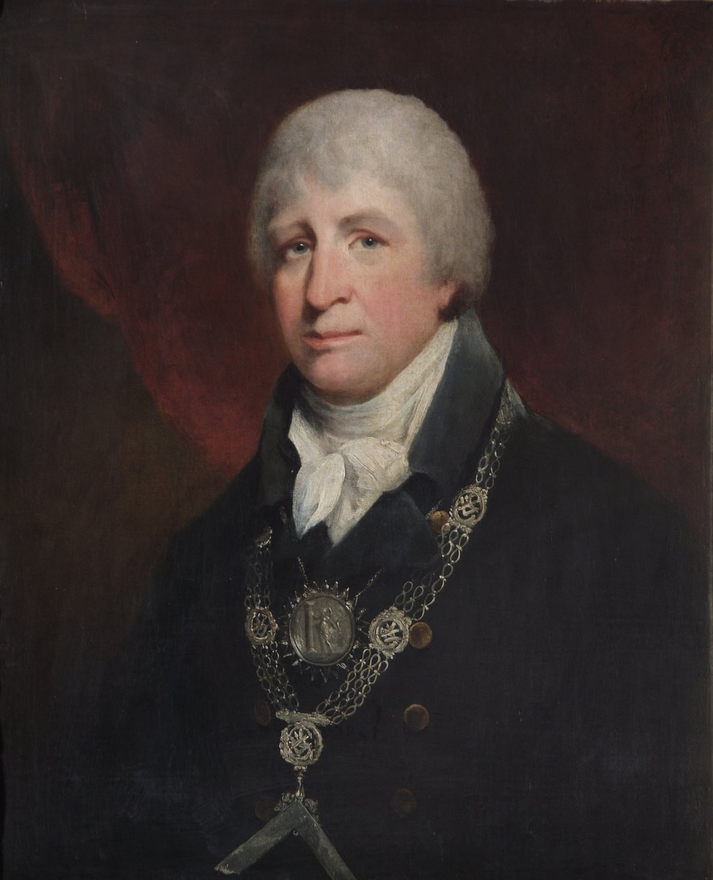 En tilbedende mester, ca. 1780 av John Hoppner
