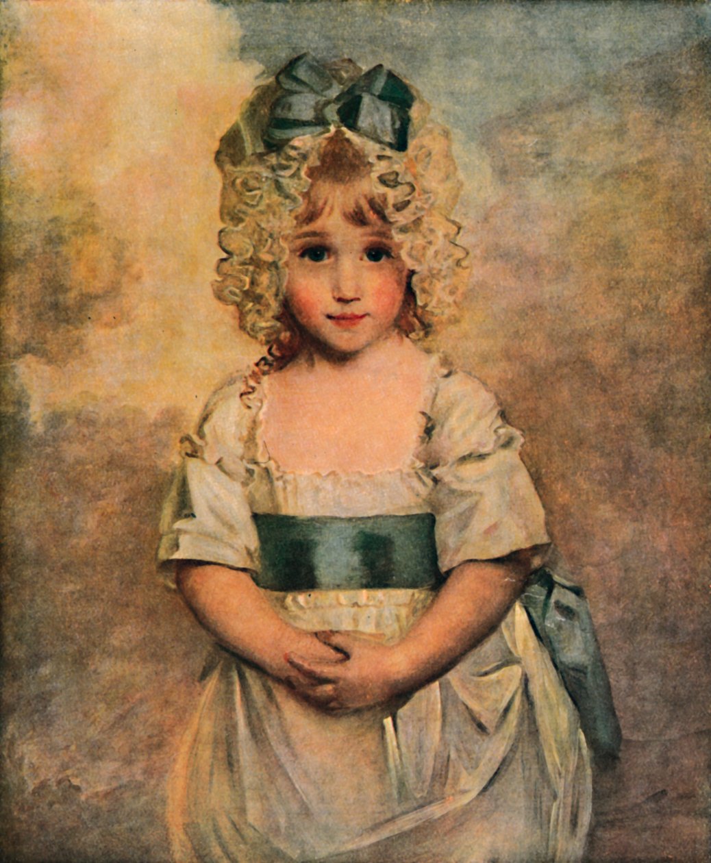 Charlotte Augusta Papendiek i en alder av fem, 1788, 1914. av John Hoppner
