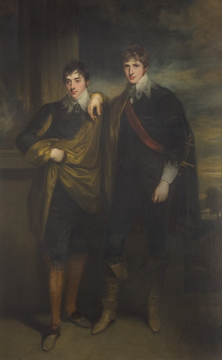Henry Augustus Berkeley Craven og Keppel Richard Craven (olje på lerret) av John Hoppner