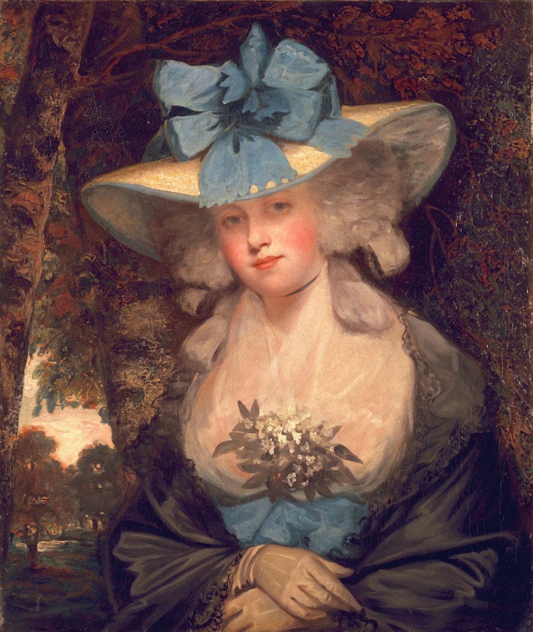 Isabella Seymour Conway, visgrevinne Beauchamp, senere marsjoninne av Hertford, ca. 1789 av John Hoppner