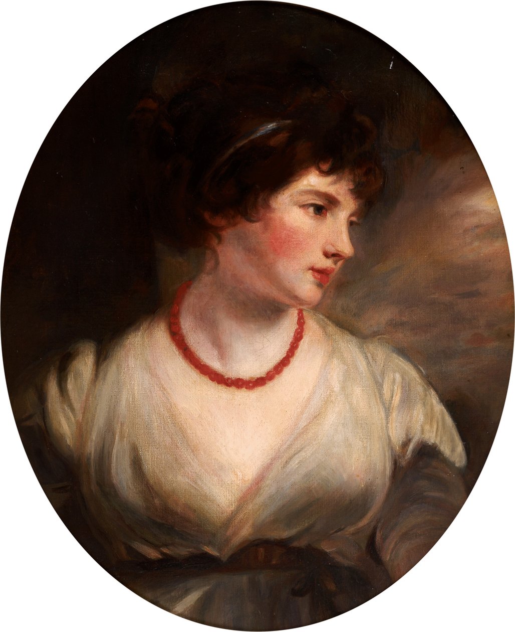 Jane Elizabeth, grevinne av Oxford, 1797 (olje på lerret) av John Hoppner
