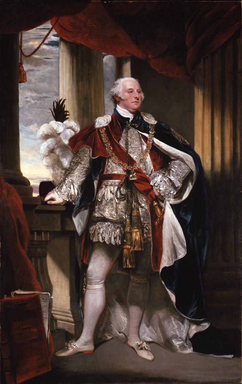 John Jeffreys Pratt, 2. jarl og 1. marki Camden som ridder av Hosebåndsordenen av John Hoppner