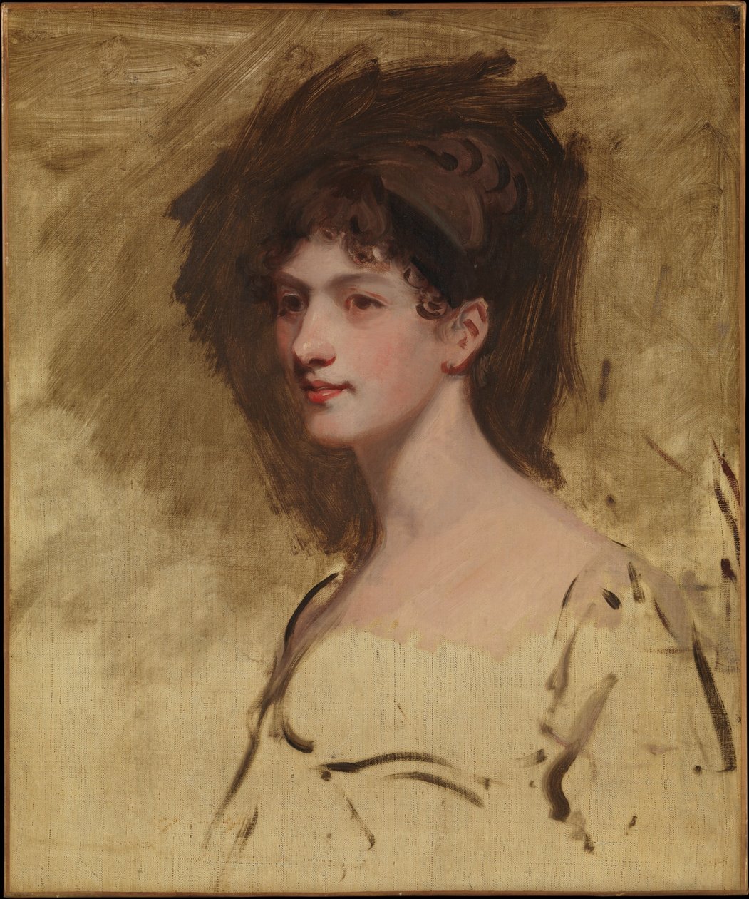 Lady Hester King (død 1873) av John Hoppner