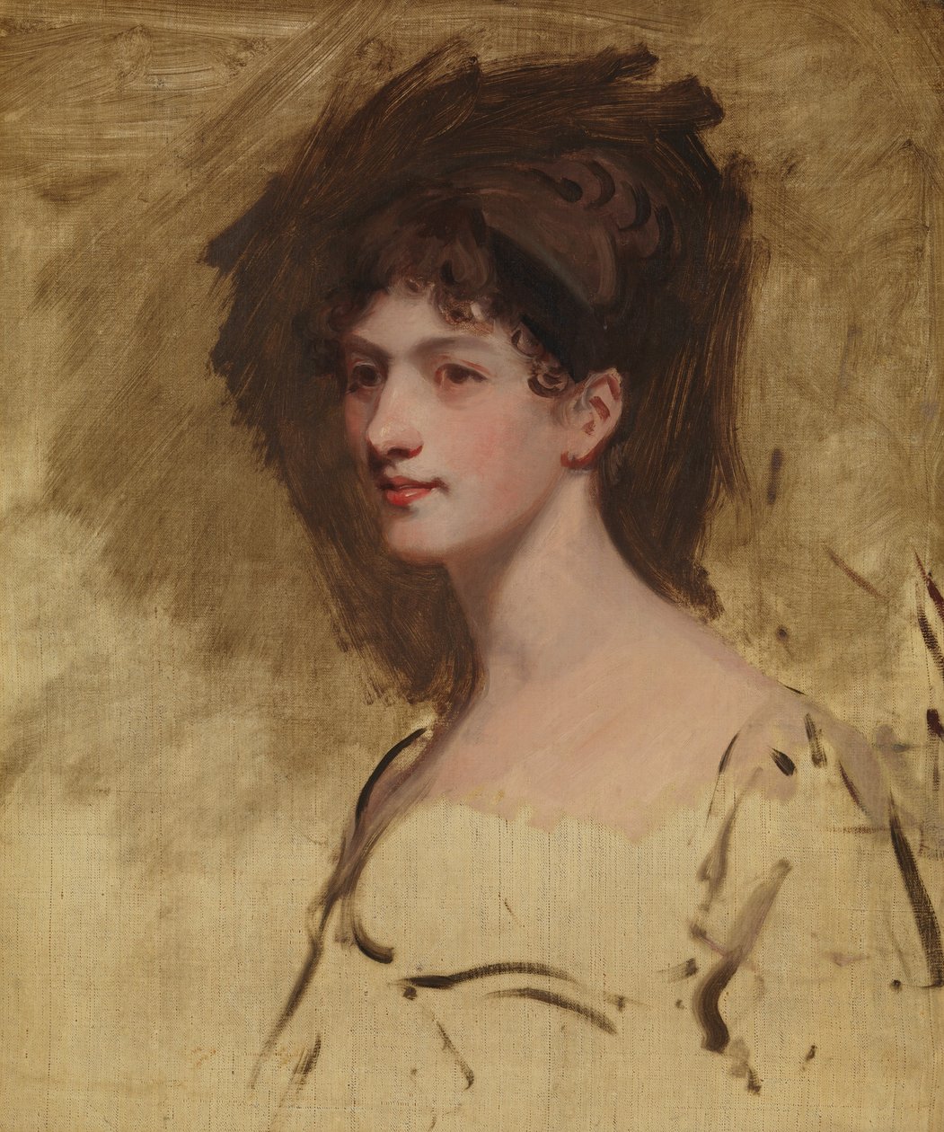 Lady Hester King døde 1873, sannsynligvis 1805. av John Hoppner