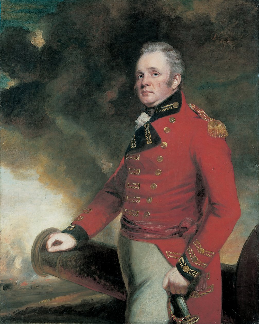 Generalløytnant Sir Thomas Maitland ca 1812 (olje på lerret) av John Hoppner