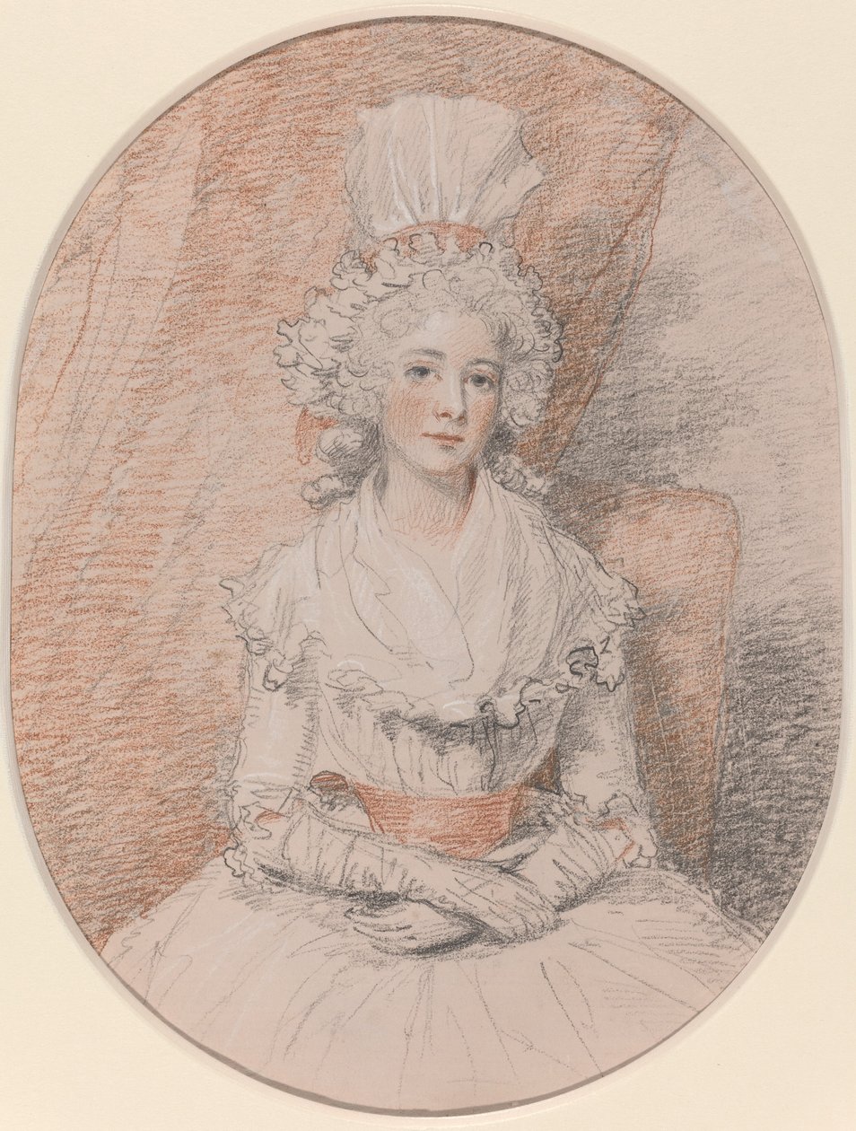 Frøken Frances Beresford av John Hoppner