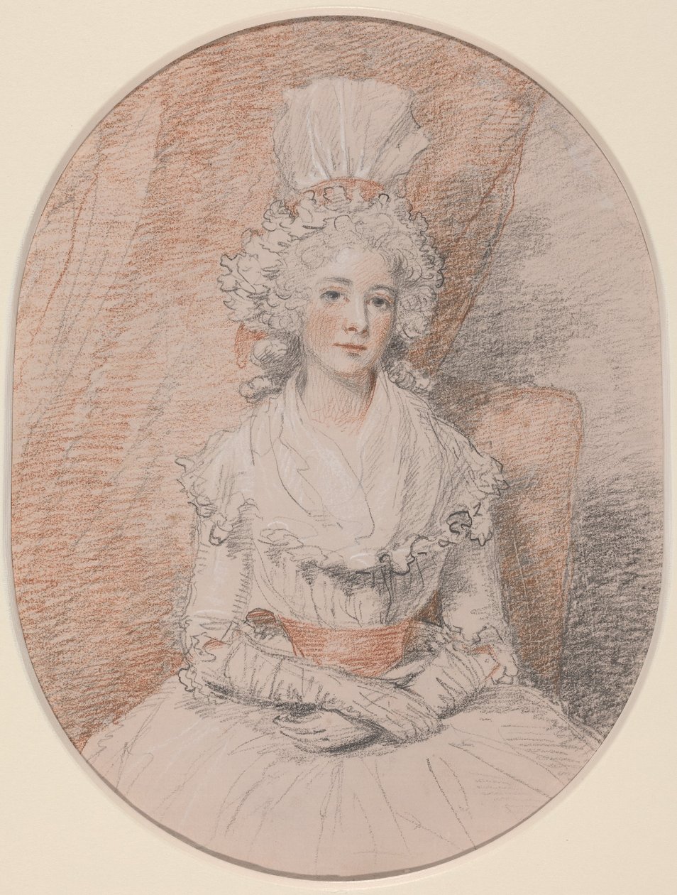 Frøken Frances Beresford av John Hoppner