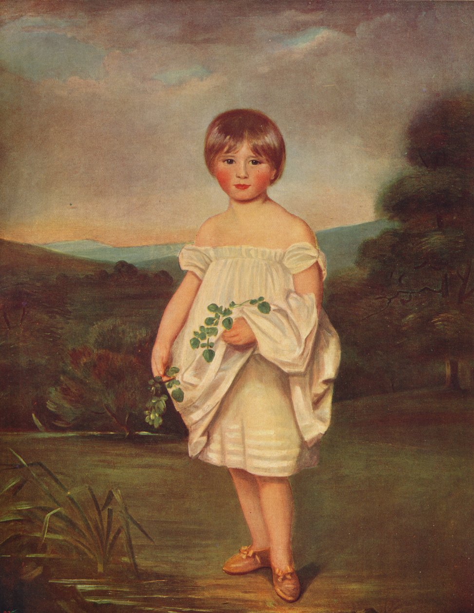 Frøken Van Diest, c1800, c1915 av John Hoppner