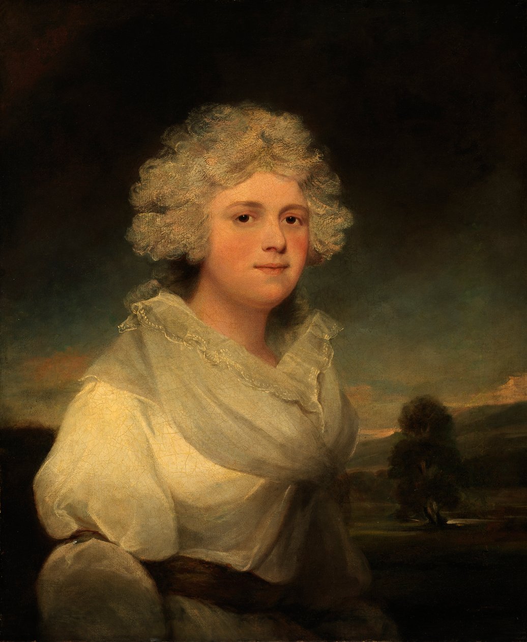 Mrs. Abington, slutten av 1700-begynnelsen av 1800-tallet. av John Hoppner