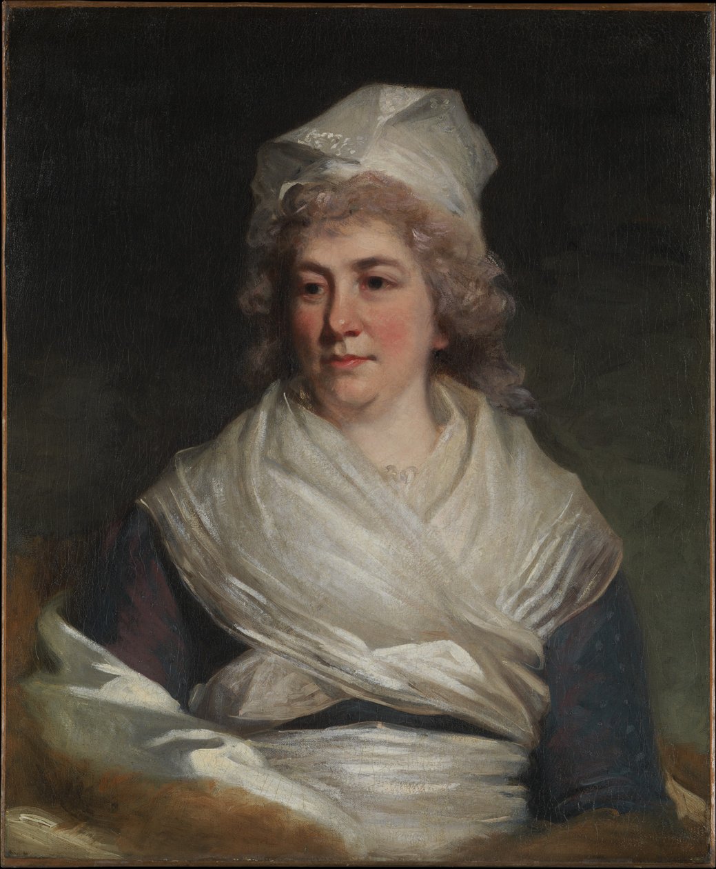 Fru Richard Bache (Sarah Franklin, 1743-1808) av John Hoppner
