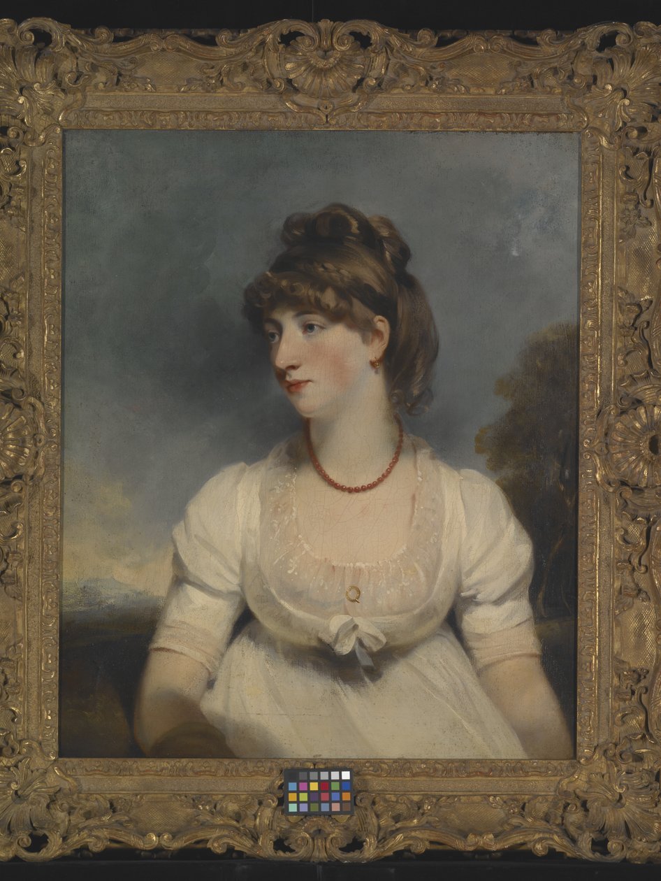 Portrait Of Miss Fisher (olje på lerret) av John Hoppner