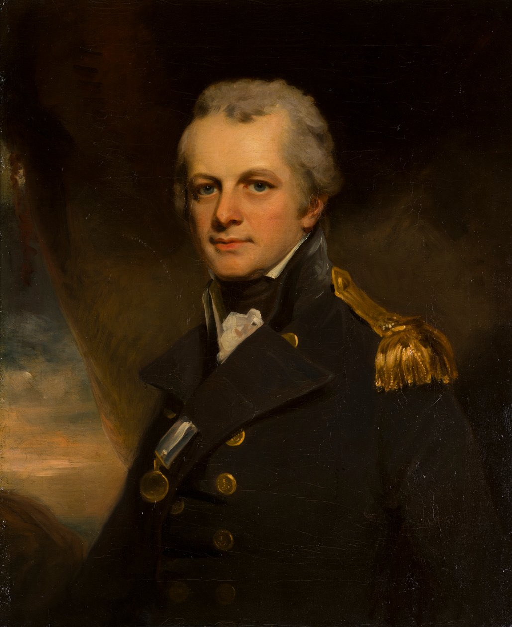 Portrett av admiral John Willett Payne, ca. 1772-1803 (olje på lerret) av John Hoppner