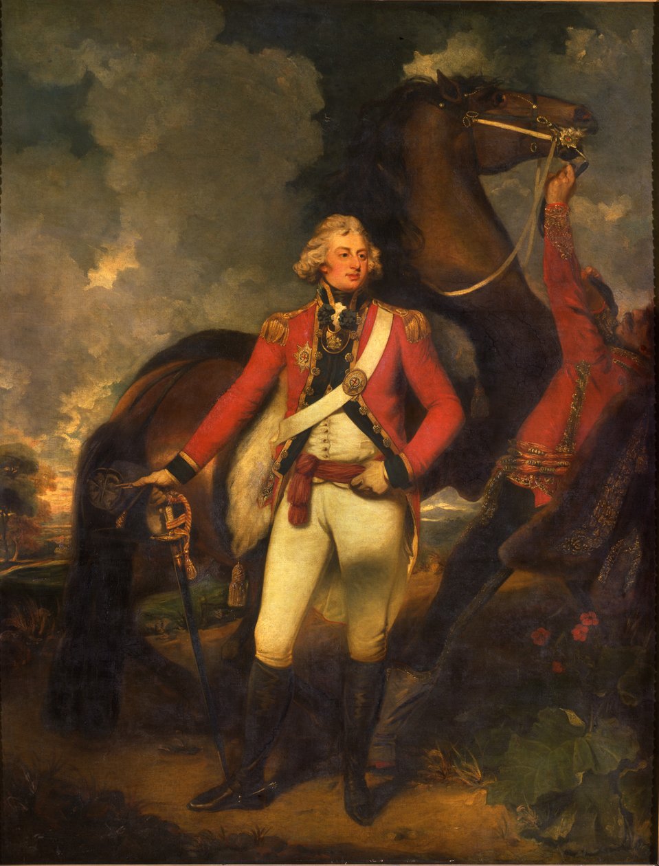 Portrett av HKH Frederick Augustus, hertugen av York av John Hoppner