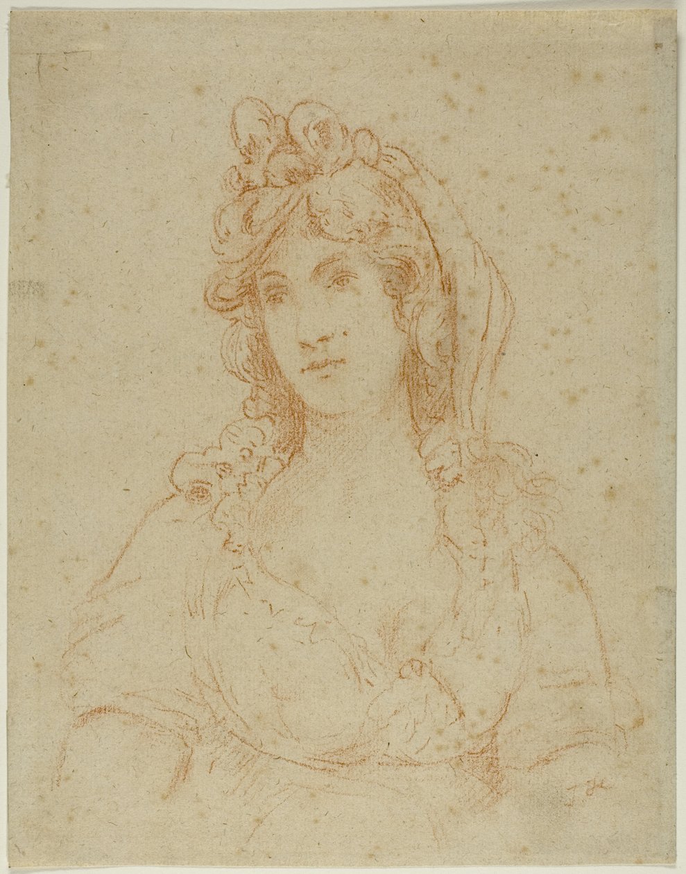 Portrett av dame av John Hoppner