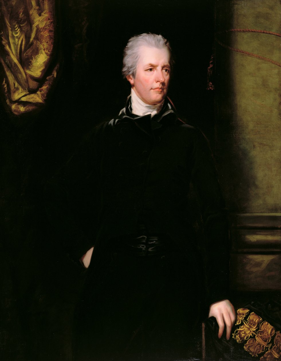 Portrett av William Pitt den yngre (1759-1806) av John Hoppner