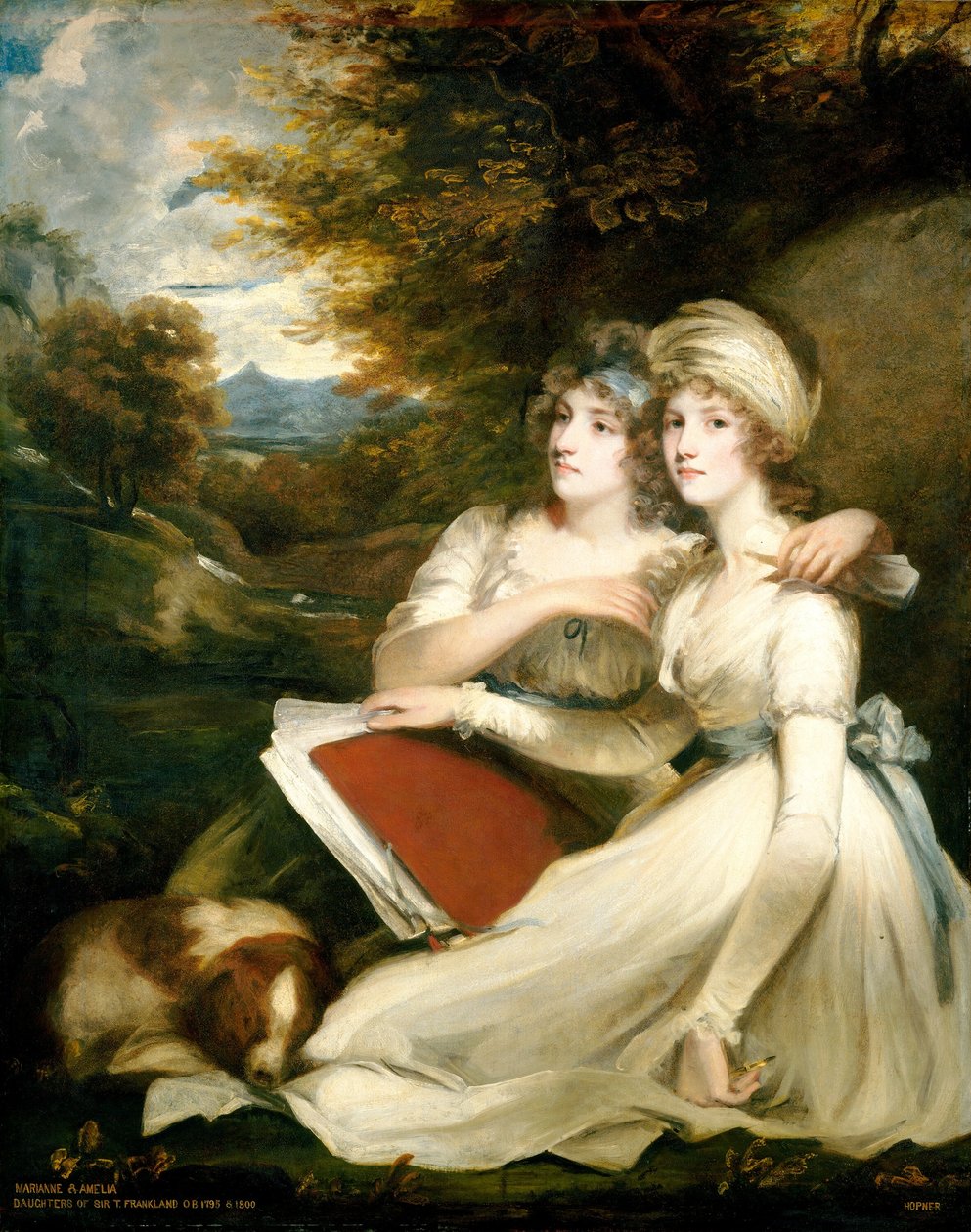The Frankland Sisters av John Hoppner